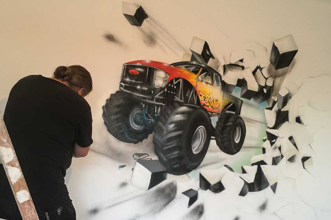 Graffitimaler Leipzig